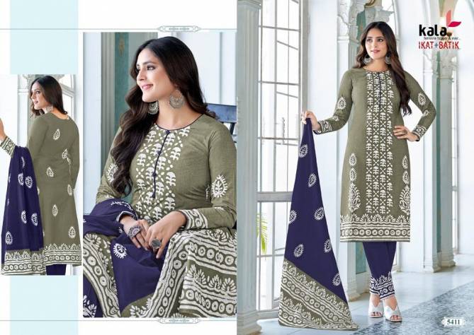 Ikat And Batik By Kala Printed Cotton Readymade Dress Wholesale Price In Surat
